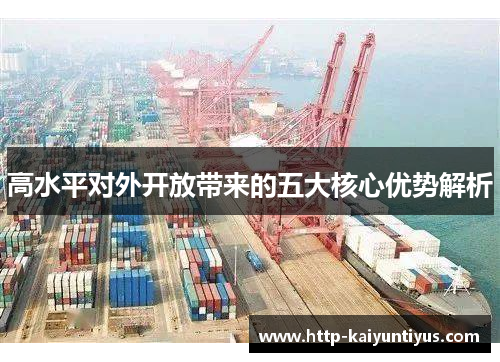 高水平对外开放带来的五大核心优势解析 高水平对外开放带来的五大核心优势解析